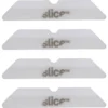 slice 10404 ceramic blades – rounded safety blades double sided 4 pack 2