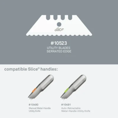 Alternative view of Slice 10524 Replacement Blades – Rounded Ceramic Safety Blades (2-Pack)