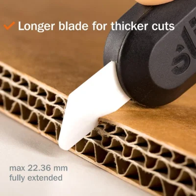 slice 10526 utility knife blades – rounded tip ceramic safety blades 3 pack 2