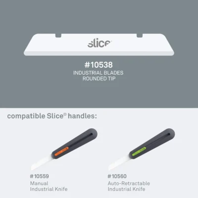 slice 10538 industrial ceramic blades – rounded tip pack of 4 3