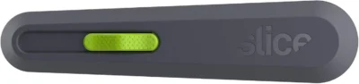 slice 10554 auto retract utility knife – finger friendly ceramic safety blade 10