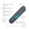 Slice 10558 Smart-Retract Safety Box Cutter – Ceramic Blade with Ergo Pull Slider 10 slice 10558 smart retract safety box cutter – ceramic blade with ergo pull slider 5