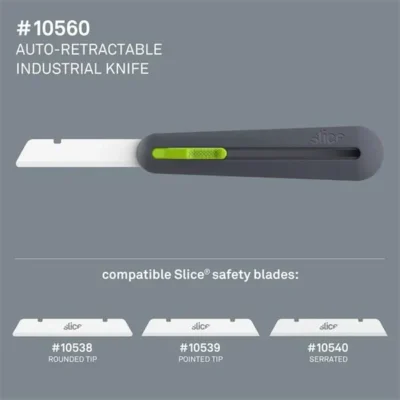 slice 10560 auto retractable industrial knife – ceramic safety blade for thick foam insulation 7