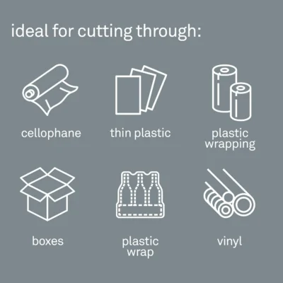 slice 10564 smart retracting squeeze trigger utility knife – finger friendly ceramic blade 5