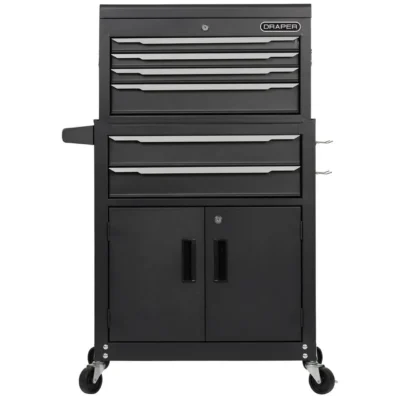 Alternative view of Draper Combined Roller Cabinet and Tool Chest, 6 Drawer, 24" 30680