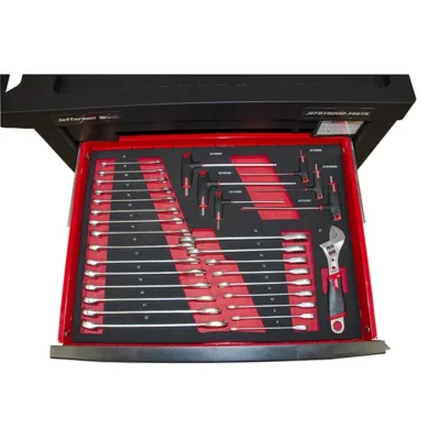jefferson 7 drawer professional tool chest 146 piece tool kit heavy duty storage 2
