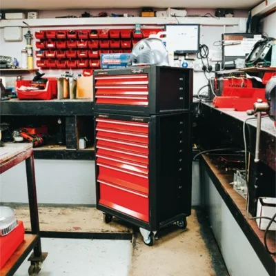 Alternative view of Jefferson 7+3 Drawer Professional Tool Chest | Heavy-Duty Storage with Central Locking