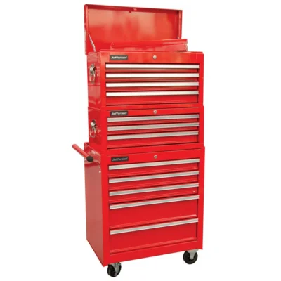 Jefferson Tool Chest Kit | 3-Piece Storage System with Castors | JEFTBX03A, JEFTBX04A, JEFTBX05A