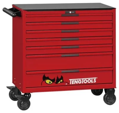 Teng Tools TKW37R663T 37" PRO35™ Roller Cabinet Tool Kit – 663 Piece Heavy-Duty Automotive Set