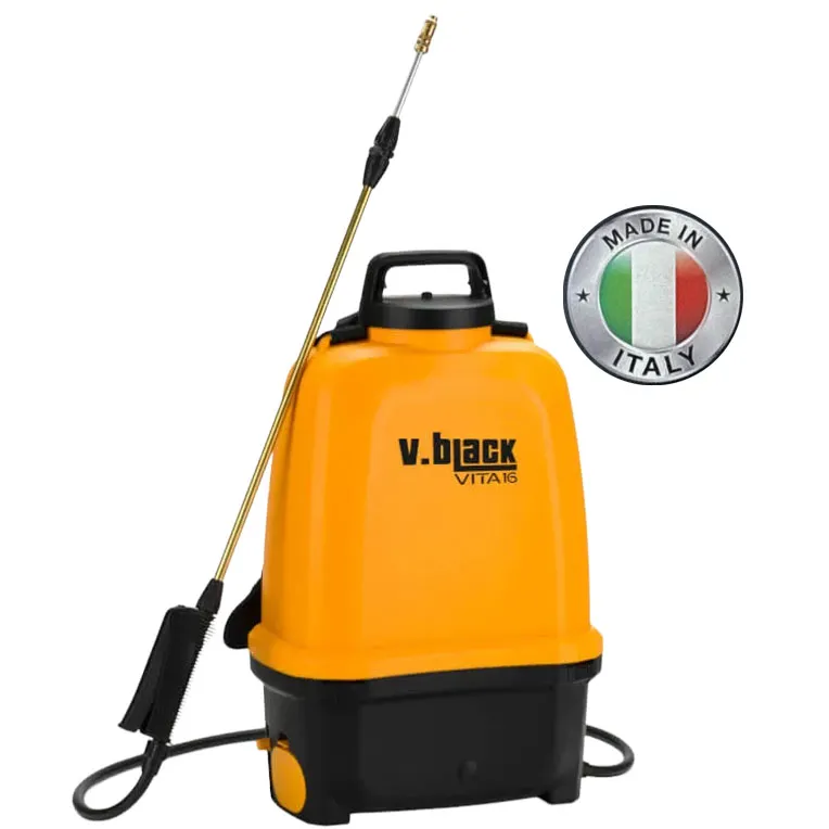 Volpi V-Black E-Pro 16L battery operated spraying pump 1 Volpi V-Black E-Pro 16L battery operated spraying pump