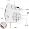 warmlite 2 kw fan heater wl44001 – portable thermo fan 3