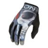 O'Neal Mayhem Bones V.22 MTB Glove Black/Red - Durable, Lightweight, and Reliable Biking Gloves