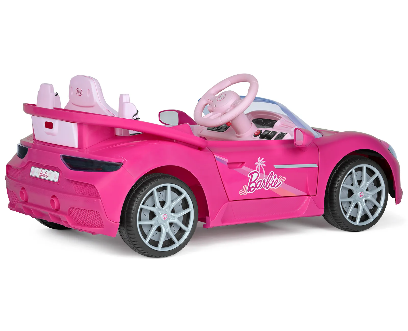 Peg Perego Barbie RC Car Electric Ride On 4 Peg Perego Barbie RC Car Electric Ride On - Image 4
