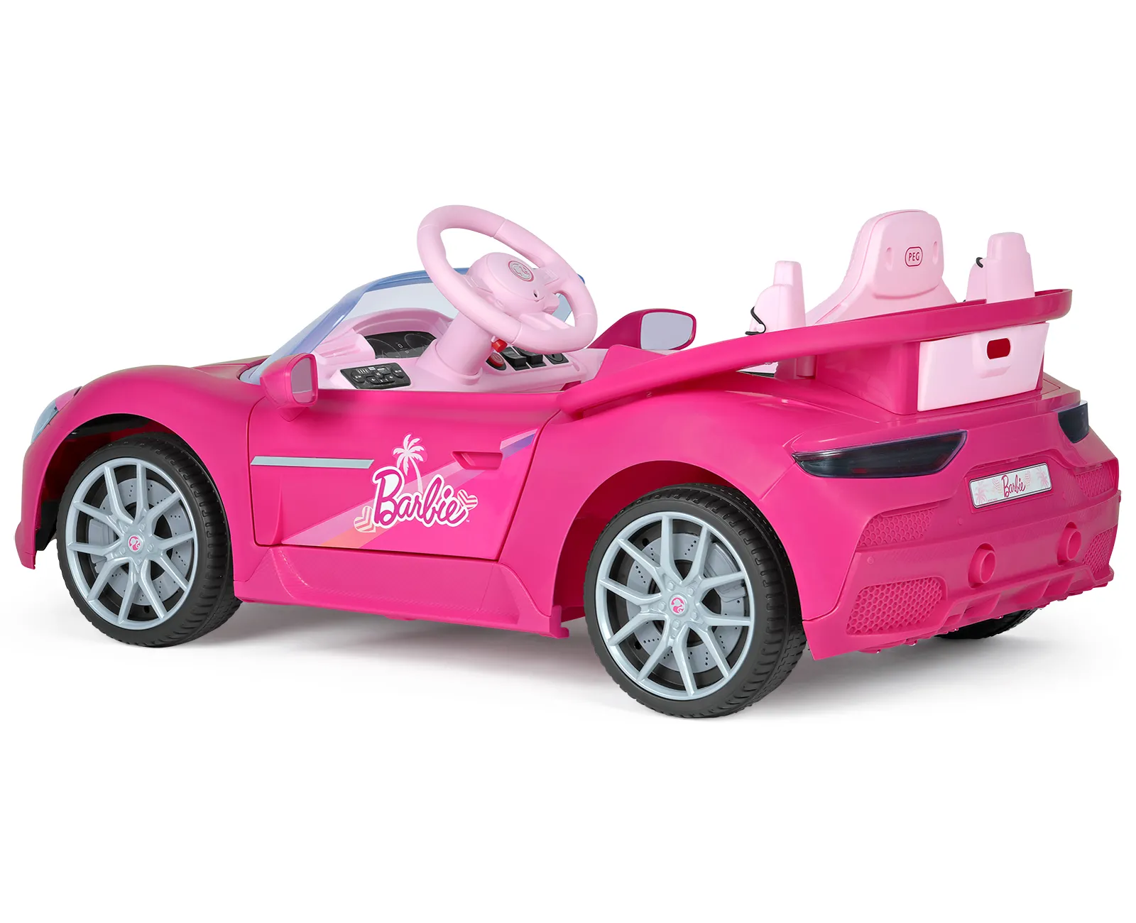 Peg Perego Barbie RC Car Electric Ride On 5 Peg Perego Barbie RC Car Electric Ride On - Image 5