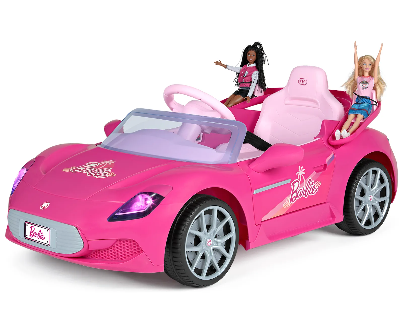 Peg Perego Barbie RC Car Electric Ride On 9 Peg Perego Barbie RC Car Electric Ride On - Image 9
