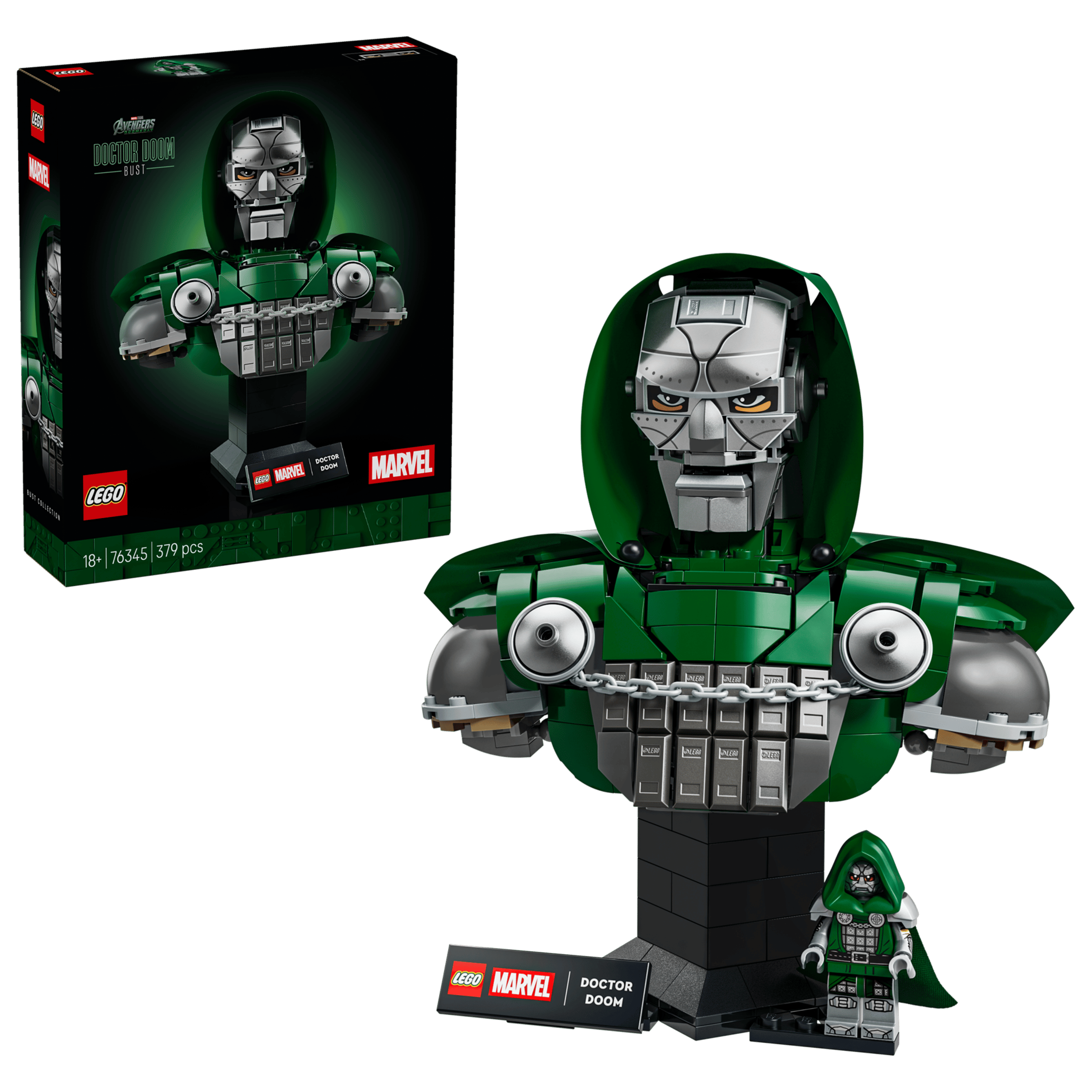 LEGO Marvel 76345 Doctor Doom Bust
